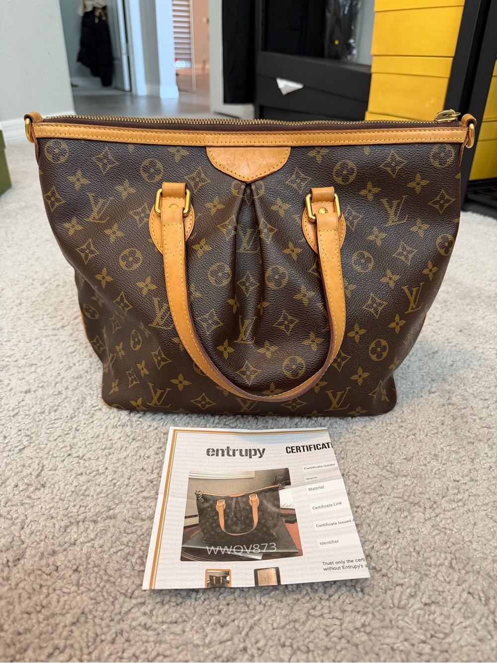 Louis Vuitton Palermo Monogram PM Bag - Picture 3 of 9